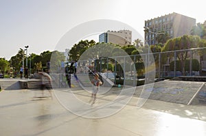 Skateboard park, Molos, Limassol, Cyprus