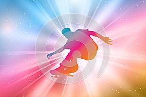 A Skateboard Player, Extreme Sports