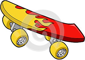 Skateboard Vector Illustration