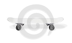 Skateboard on a white background. 3d rendering