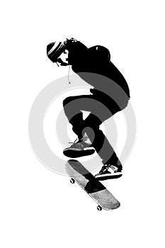 Skateboarder photo