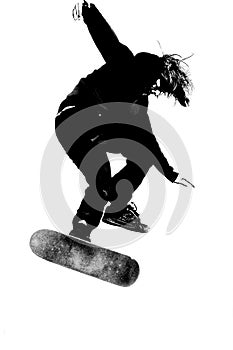 Skateboarder photo