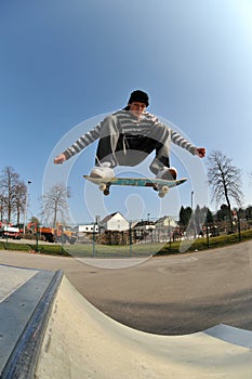 Skateboarding