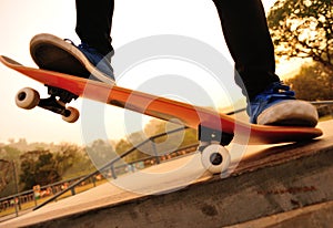 Skateboarding photo