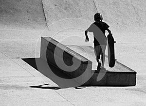 Skateboarding in Sao Bernardo do Campo photo