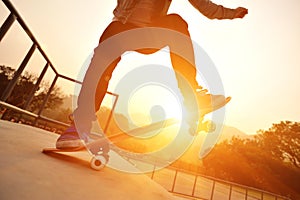 Skateboarding photo