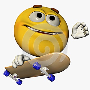 Skater Smilie 1