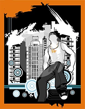 Skater vector