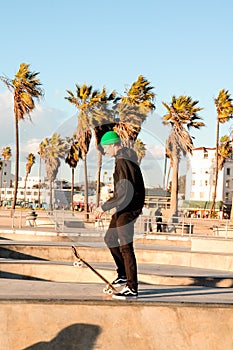 Skater in Venice Beach (California)