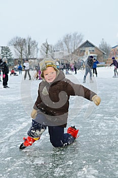 Skating child