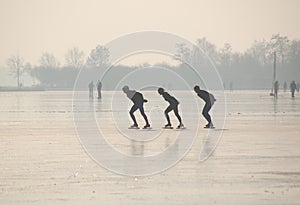Skating in Holland