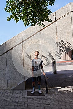 Skating is more than a hobby. skateboarders in the city.