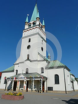 SKAWINA , POLAND -HISTORIC CHURCH