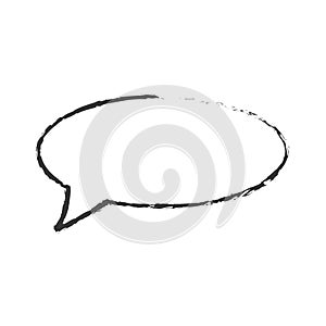 skecth bubble speech talk