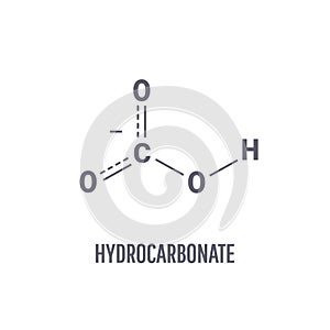 Skeletal formula Hydrocarbonate molecule.