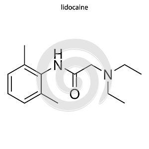 Skeletal formula of Chemical element