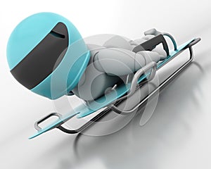 Skeleton bobsleigh