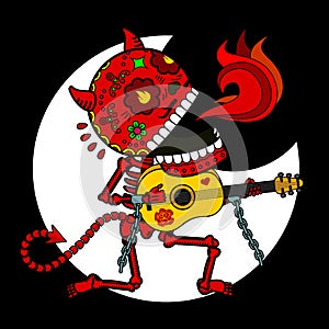 Skeleton Devil Serenade