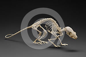 Skeleton of rat. Handbook of zoology of rodents.