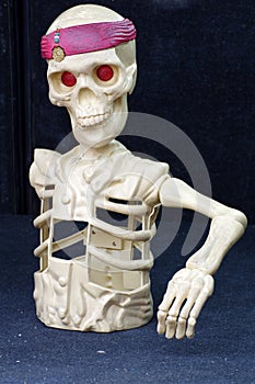 Skeleton toy figurine