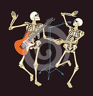 Skeletons in concert !