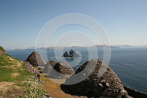 Skellig Island in Kerry Ireland