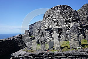 Skellig Michael islaand in Ireland