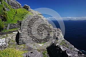 Skellig Michael islaand in Ireland