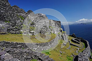 Skellig Michael islaand in Ireland