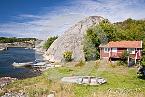 Skerry rocks of FlatÃ¶n, Sweden