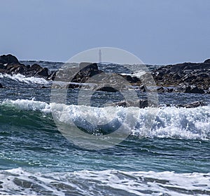 Skerryvore Lighthouse seen from Tiree