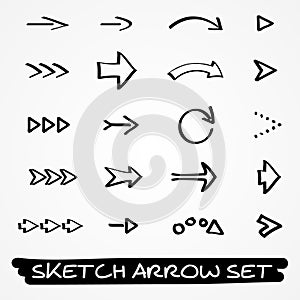 Sketch arrow set