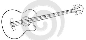 Sketch Bass guitar.