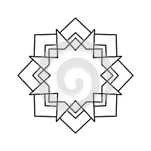 Sketch design of mandala