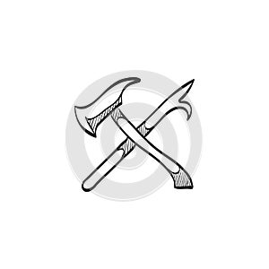 Sketch icon - Fireman tools