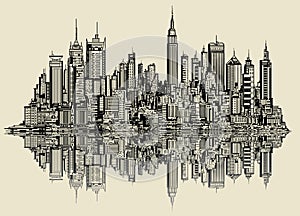 Sketch of new york