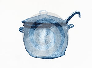 Sketch of saucepan img