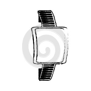 sketch smart watch wearable technology modern style