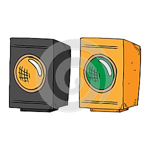 Sketch of a traffic light for one color.