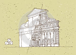 Sketching Historical Architecture in Italy