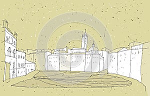 Sketching Historical Architecture in Italy