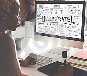 Sketching Visual Notes Design Handwriting Ideas Concept