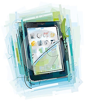 Sketchy Tablet Computer