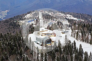 The ski and biathlon complex