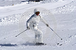Ski girl.