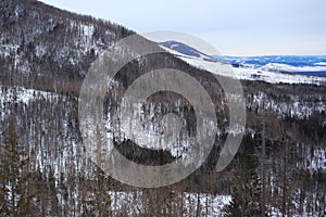 View of the High Tatras mountains.