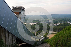 Ski jump in Rovaniemi Finland