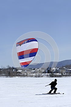 Ski kiter