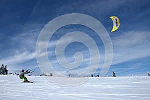 Ski Kiting