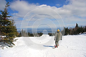 Ski at Le Massif photo